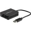 StarTech.com Convertitore da USB a fibra ottica - 100 Mbps - Adattatore di rete