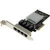 StarTech.com Scheda di rete PCIe Gigabit Power over Ethernet a 4 porte - Adattat