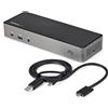 StarTech.com USB-C e USB-A Dock - Docking station universale triplo monitor Disp