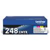 Brother TN-248VAL cartuccia toner 4 pz Originale Nero, Ciano, Magenta, Giallo