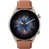 Amazfit GTR 3 Pro 3,68 cm (1.45'') AMOLED 46 mm Digitale 480 x 480 Pixel Touch screen Marrone Wi-Fi GPS (satellitare)