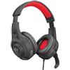 Trust GXT 307 RAVU Auricolare Cablato A Padiglione Gaming Nero, Rosso