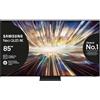Samsung Smart TV 85'' QE85QN800DTXZT Neo QLED 8K Mini LED Graphite Black 2024, Processore NQ8 AI GEN2, 8K AI Upscaling, Infinity One Design, Dolby Atmo