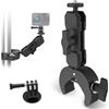 Wiseten Upgrade Super Clamp con Doppia Testa a Sfera Magic Arm per Insta 360 GoPro | Supporto per Moto/Bicicletta per Camera GoPro Hero 13 12 11 Insta360 X6 X5 X4 X3 DJI Osmo Pocket 3/4 Accessori
