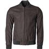 Gms Giubbotto moto in Pelle Gms Giacca di pelle Castillo Marrone