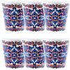 Namai Casa Set 6 Bicchieri Colorati Vetro - 270ml - Puerto Rico