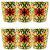 Namai Casa Set 6 Bicchieri Colorati Vetro - 270ml - Tenerife