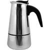 Namai Casa Moka induzione - Caffettiera Espresso Acciaio Inox 4 Tazze