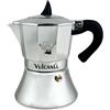 Namai Casa Caffettiera Induzione Moka in Alluminio - Vulcania 1 Tazza