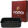 Namai Casa Teglia Forno Rettangolare Sfornatutto Antiaderente 29x25 - Alluminio Resistente