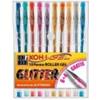 KOH-I-NOOR Penne gel KOH-I-NOOR assortiti 0,7mm con brillantini conf. da 10 - NAGP10S