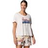 COLUMBIA RUBY SPRINGS GRAPHIC SCOOP NECK SS T-Shirt Trekking Donna