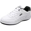Generisch OrthoFit Unisex - Scarpa ergonomica ortopedica da uomo, Orthox, ergonomica, per alleviare il dolore, unisex, scarpe da ginnastica per il tempo libero, scarpe casual, bianco, 41 EU