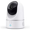 eufy Security IndoorCam E220 telecamera wifi interno, 2K Pan & Tilt, Videosorveglianza con AI per Riconoscimento Persone/Animali, Assistenza Vocale, Visione Notturna(Ristrutturato)