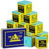 flintronic 24 Pezzi Gessetti da Biliardo, Gessetti da Biliardo e Snooker Professionale, Pool Cue Cubes Antiscivolo, Accessori per Tavolo da Biliardi per Appassionati e Professionisti(Verde Chiaro)