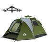 Night Cat Tenda da Campeggio 3 4 Posti: Tenda Pop Up Impermeabile Automatica Facile da Installare per Familiare Campeggio Picnic Parco Giardino