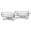 Chafing dish - Capacità 1 GN 1/1 * 2 PEZZI *