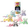Coccolotti - Panda Friends Orso, 1 Orsetto Casuale tra 6 Disponibili, Portachiavi E Funzioni Speciali, Luci E Suoni, Colore Casuale, Giochi Bambini 3 Anni +, Animali Interattivi Giocattolo