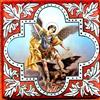 OVUNQUE PROTEGGIMI Calamita Religiosa, Magnete, Immagine religiosa, Santi, Sante, Gesù, Madonna, Protezione, Preghiera San Michele Arcangelo