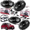 Pioneer Kit 8 Casse Altoparlanti Pioneer TSG170C Anteriori e Posteriori Fiat 500L