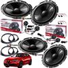 Pioneer Kit 8 Casse Altoparlanti Pioneer TSG170C Anteriori e Posteriori Alfa Stelvio