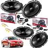 Pioneer EvoTuning Kit 8 Casse Altoparlanti Pioneer TSG170C Ant+post per Alfa Romeo 156