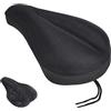 Kolamom Coprisella in gel per bicicletta, in comodo memory foam, con sella per bicicletta, misura universale 28 x 19 cm, adatto per uomini, donne, bambini