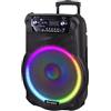 TREVI DIFFUSORE TROLLEY BT 200W USB AUX XF1600