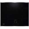 MIELE PIANO INDUZ 60CM 4ZONE NERO BORDO INOX KM7221FR