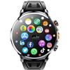 XINDADA 2024 4G Full Netcom Android 9.0 4G Smart Watch 1.95'' Large Screen HD Display 4GB+128GB GPS WiFi Video Call 5MP Camera H18 Smartwatch (4+128GB,Black)