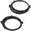 tomzz Audio 2803-009 Anelli per altoparlanti staffe adattatore compatibile con Audi A4 B5 A4 B5 Avant porta anteriore per altoparlanti DIN 130mm