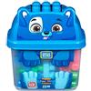 Mega Brands Mega Bloks Secchiello Cucciolo, Cagnolino, Gioco di Costruzione da 25 Pezzi, Giocattolo per Bambini 1+ Anni, GFH49