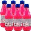 FEI FAN Avio SOLVENTE SMACCHIATORE, Dotato Di Un Notevole Potere Solvente Per Oli e Unto. Prodotto Di Normale Impiego Per La Pulizia Di Tessuti, Plastica e Gomma. Flacone Rosa 375ml (6 Flaconi)