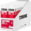 226ERS Isotonic Gel | Gel energico isotonico vegano con 22 g di Ciclodestrina come Idratato, Senza Glutine, Anguria - Confezione da 24 gel
