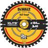 DEWALT ELITE Lama per sega circolare 184mm x 16mm 40T, DT10303-QZ