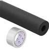 PATIKIL 3/8(10mm) ID x 6ft Tubo Isolamento Schiuma Tubo Set Coperchio Avvolgi Rotolo Barra Imbottitura Tubo con Alluminio Foglio per Maniglia HVAC Esterno Aria Condizionatore Unità