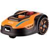VILLAGER QUIX - Robot tosaerba a batteria da 18 V per 1000 m² - Wi-Fi e Bluetooth, controllo app, larghezza di taglio 180 mm, altezza di taglio 25-60 mm, pendenza fino al 45%