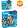 Playmobil Pirates Set 71792 Porto dei Pirati e Set 71795 Pirata con Ballista ...