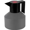 Belle Vous Termos Acqua Calda - Brocca Termica Acciaio Inox - Thermos a Doppia Parete 1,2 L- Teiera Termica per Bevande - Calda per 8 Ore - Fredda per 12 Ore (Grigio)