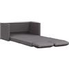 vidaXL Divano Letto da Terra 2 in 1 Grigio 112x174x55 cm Similpelle, divano da terra, divano letto, divano a 2 posti, letto da terra, letto da giorno