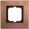 Busch-Jaeger ABB 1721-821 CORNICE SING. BRONZO S.CARAT, White