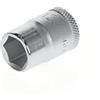 GEDORE Inserto per Chiave a Bussola, Attacco 3/8 pollici, 10 mm, Bocca Esagonale, Chiave a Bussola 12 mm, Utensile, 30 12, Acciaio Cromato
