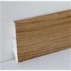 Hobby Legno - Battiscopa Rivestito In Legno Di Rovere Verniciato mm. 75X18X2400 (Prezzo Per ml. 4, 80)