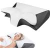 BKZYWSHS Orthosleep,Cuscino Ortopedico Cervicale Serenium Per Alleviare Il Disagio Al Collo, Serenium Cuscino Ergonomico Con Federa Sfoderabile Per Una Facile Pulizi