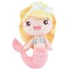 JWKLYZH Sirena Plush,Sirena Peluche Giocattolo,Sirena Bambola Peluche Del Cartoni Animati,Sirena Stuffed Plush,Molto Adatto Per i Compleanni Di e Ragazze,Natale,Regali Di Sirena Battesimo Del Bambino