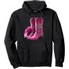 Western Spirit Apparel for Girls and Wom Cute Western Cowgirls Let's Go Girls Cowboy Stivali Cappello Rodeo Felpa con Cappuccio
