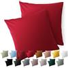 Blumtal Federe Cuscini Divano 60x60 cm - Set di Copricuscini per Divani in Microfibra a 2 Pezzi con Chiusura a Busta, certificati Oeko-Tex, extra morbidi e lavabili - Rosso