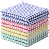 Oeleky Strofinacci per cucina per lavare i piatti, stracci super assorbenti, panni in spugna di cotone, confezione da 8, 30,5 x 30,5 cm