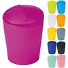 Spirella MSV Spirella, pattumiera dal Design Moderno e Pratico per la casa, Ideale per la Cucina o Il Bagno, Dimensioni compatte, Rosa Satinato, Piccola
