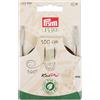 Prym 223993 - Corda e accessori in plastica naturale, girevole a 360°, 100 cm, corda intercambiabile per ferri circolari e uncinetti tunisini, marrone